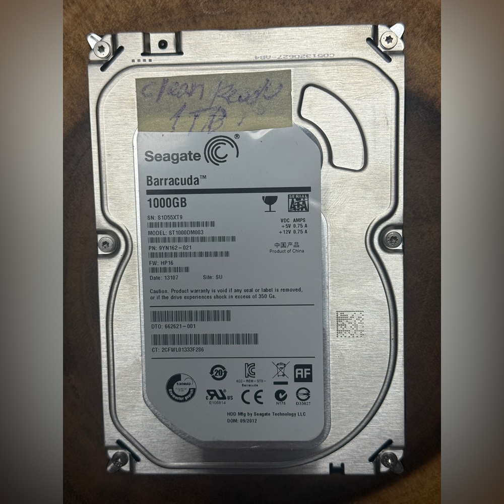 Seagate Barracuda 1TB Internal Hard Drive (HDD), model ST1000DM003  #4